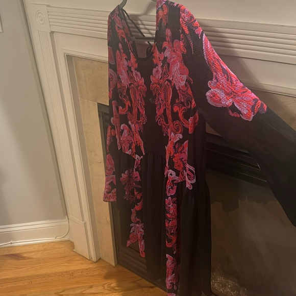 Free People Printed Symphony Smock Dress - Picture 6 of 10